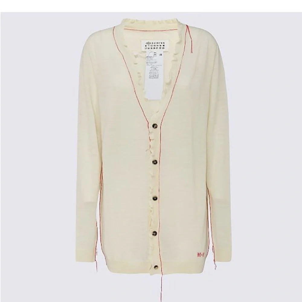 NWOT Maison Margiela cardigan wool silk blend - Picture 1 of 7